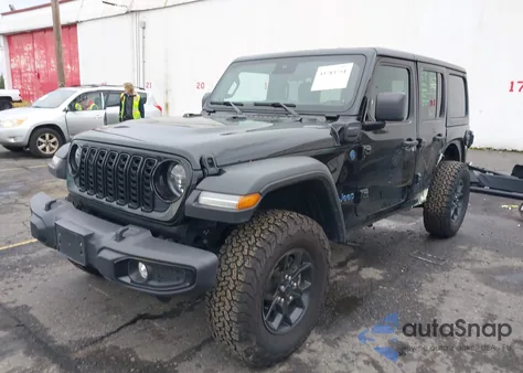 2024 Jeep Wrangler 4Xe Willys 4Xe from USA, damaged, VIN 1C4RJXN65RW142302